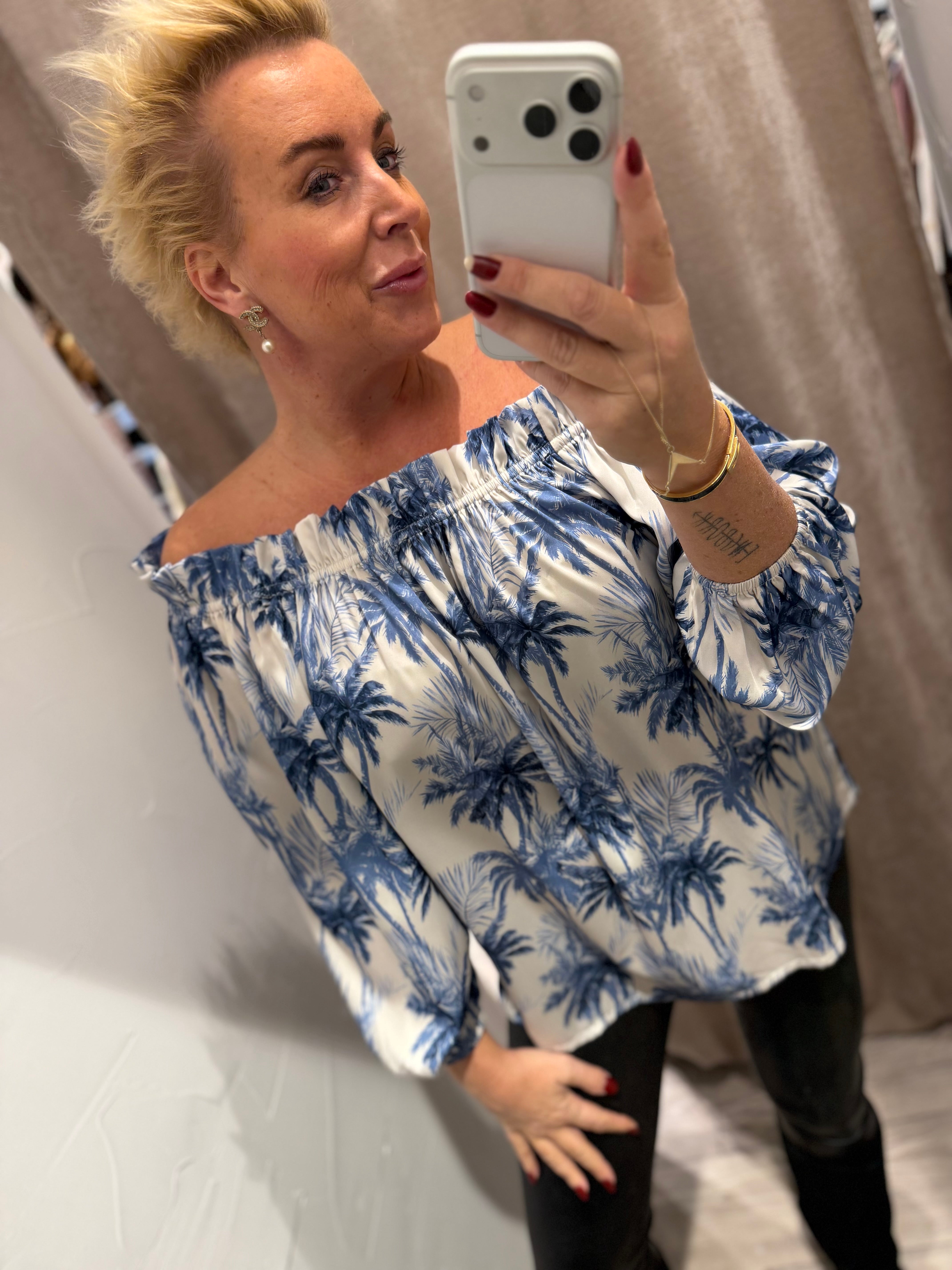 Design By Laerke Elisabeth bluse palm