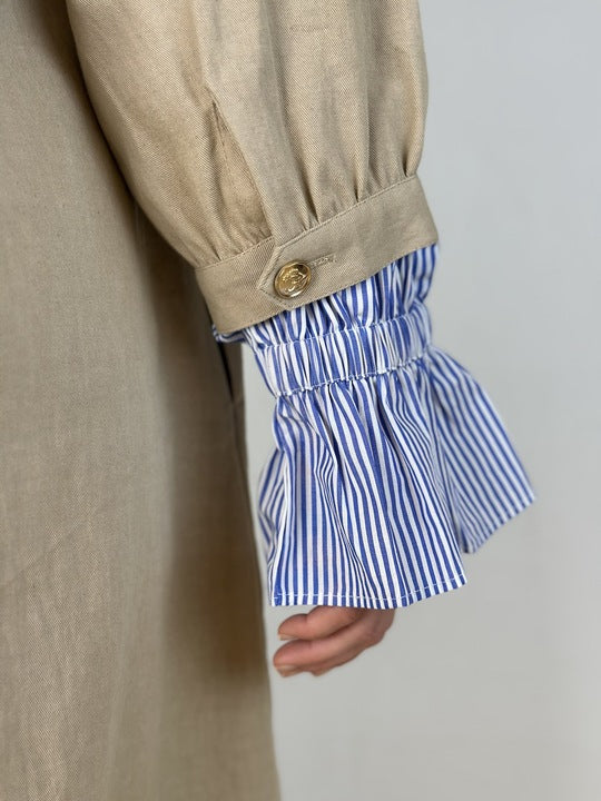 Gaspar 2510722 Rio dress canvas sand