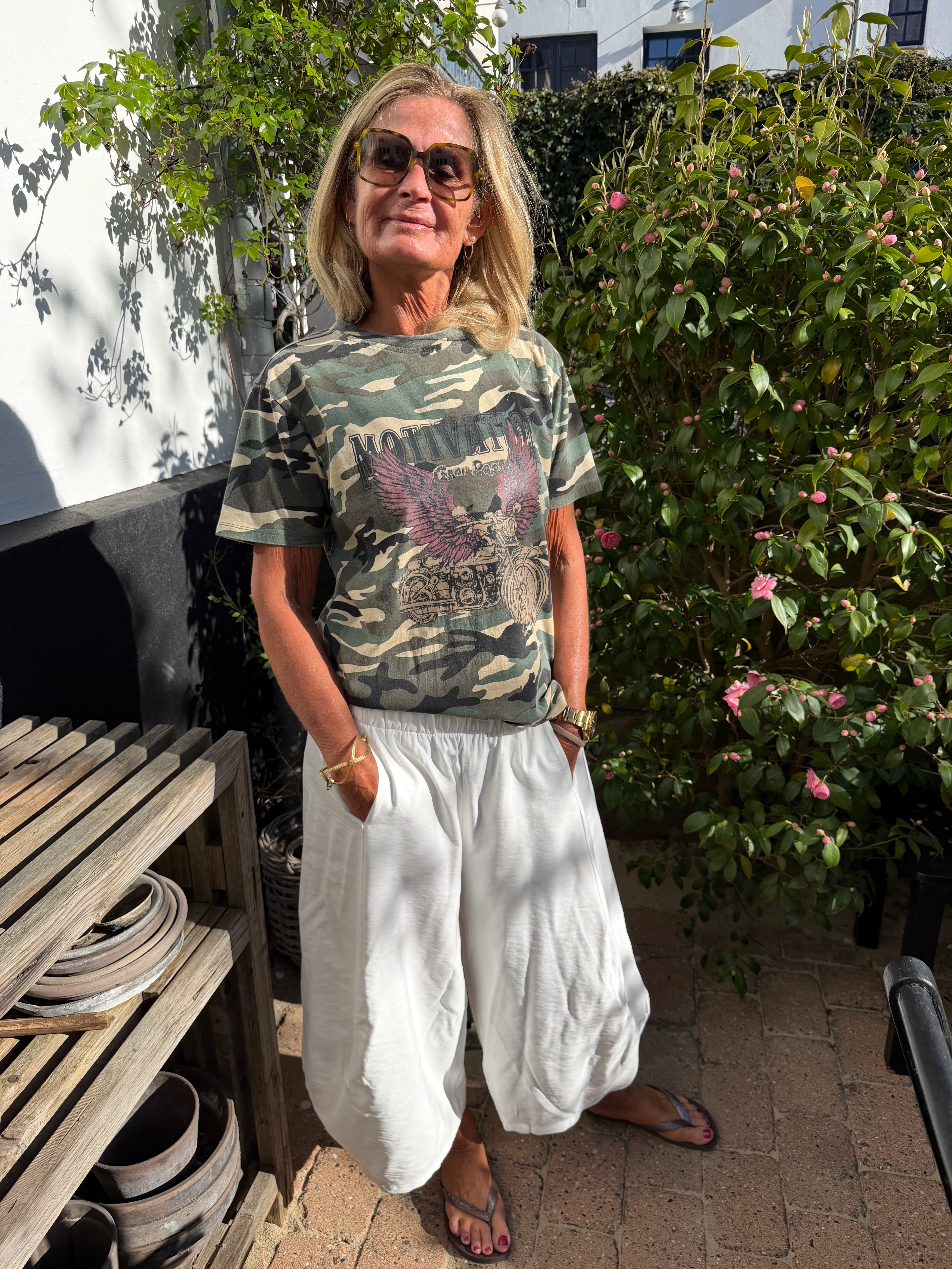 Depeche 100452 Liza Camo T-shirt