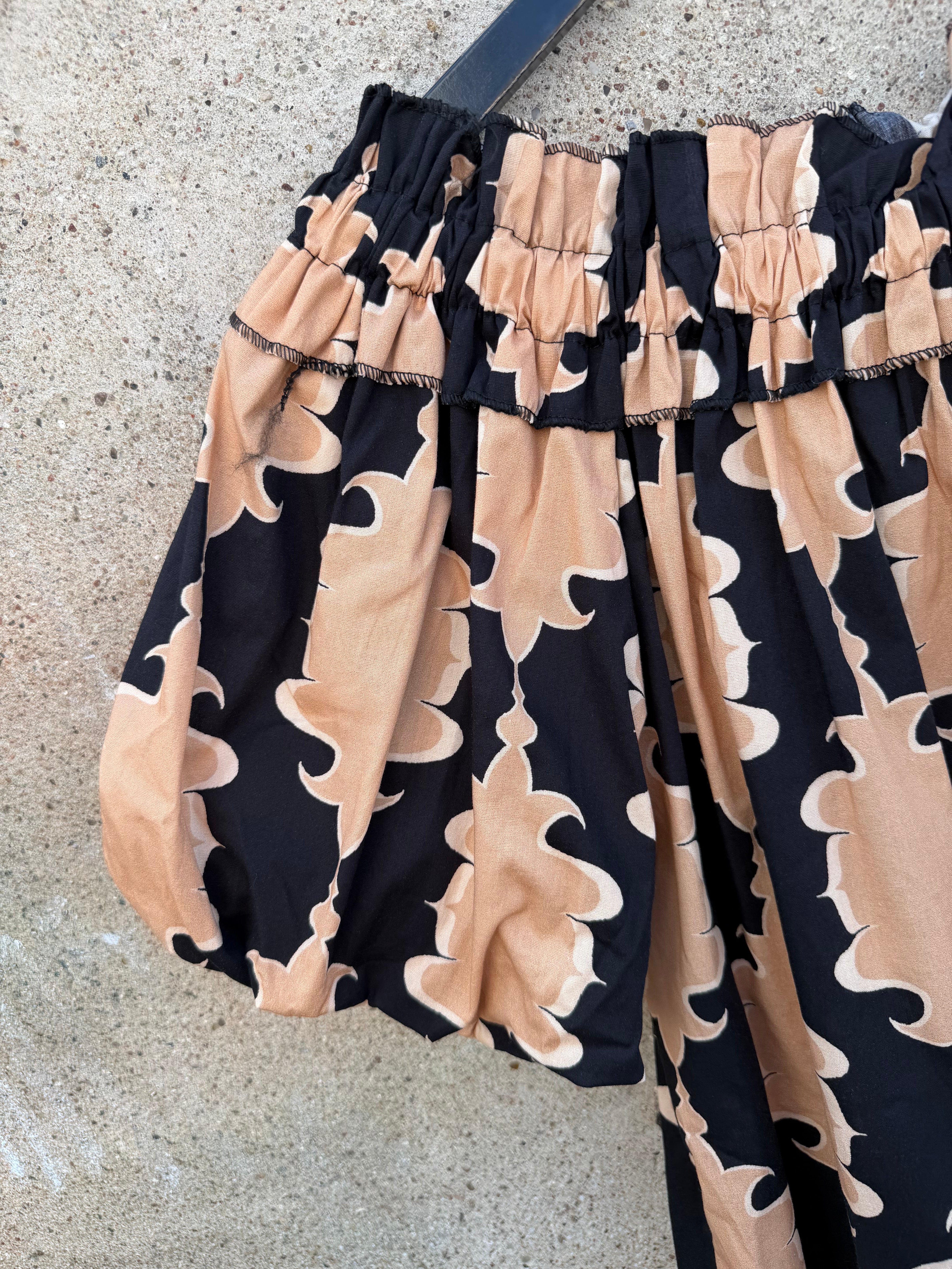Jayli dress black print