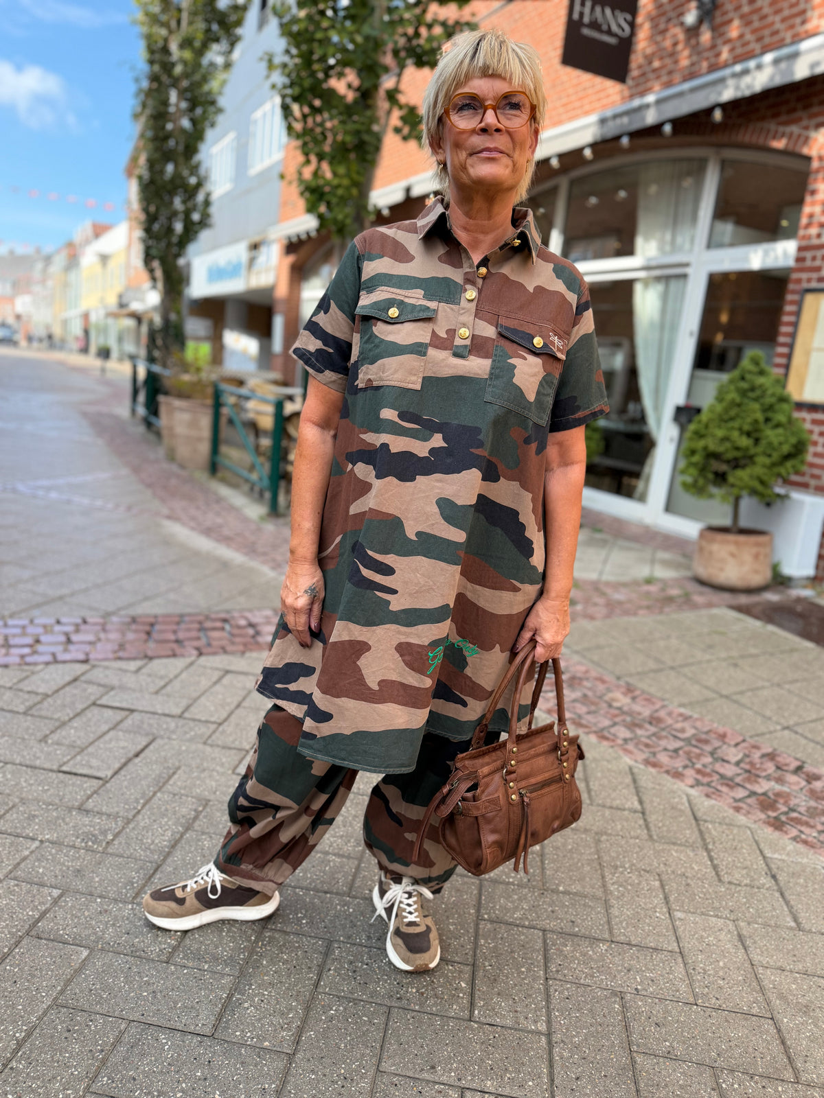 Gaspar 2607700 Nice Camo dress khaky