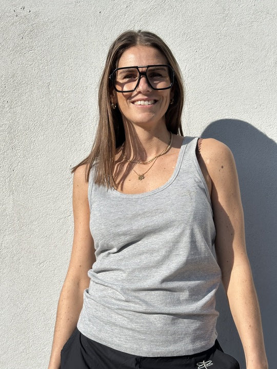 Gaspar 2601301 Osaka tanktop grey