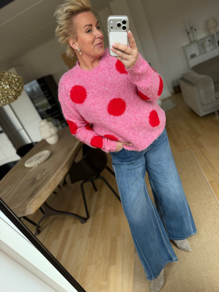 Qnuz 9295 denim jeans wide spring blue