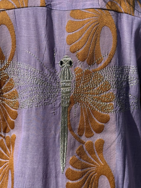 Gaspar 2601725 Mumbai dress jacquard lavender