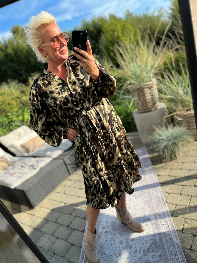 Gaspar 2507710 Rimini camo kjole