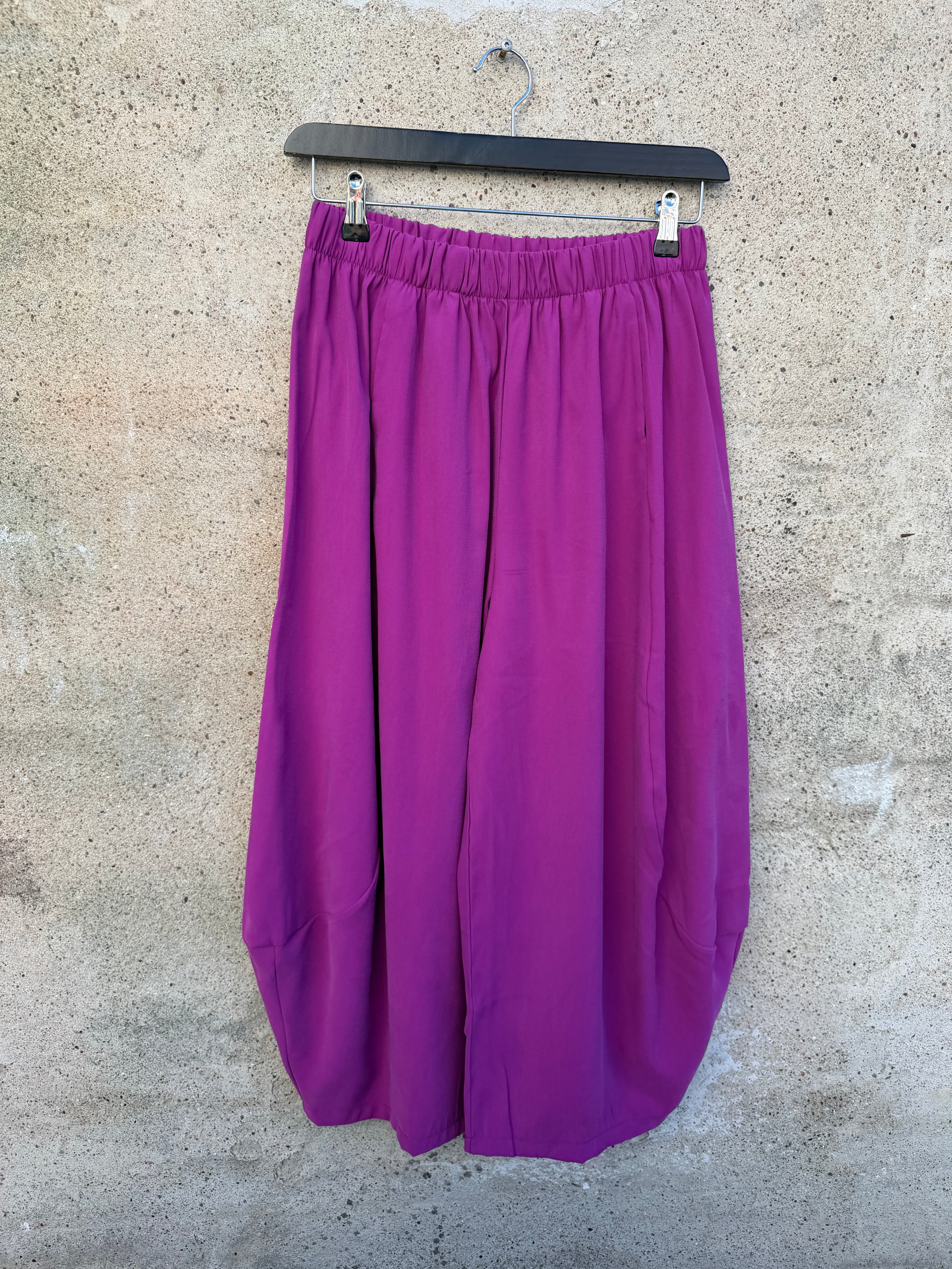 WAUW Cannes pants fuchsia