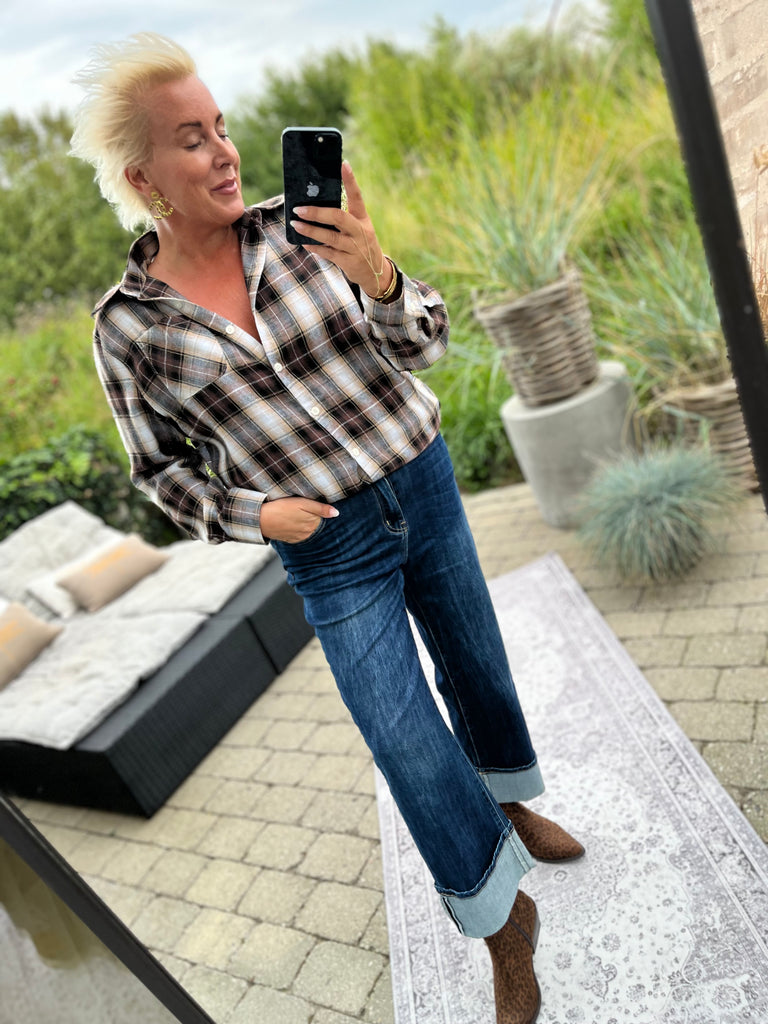 LECOCO 1002 Dahlia jeans denim