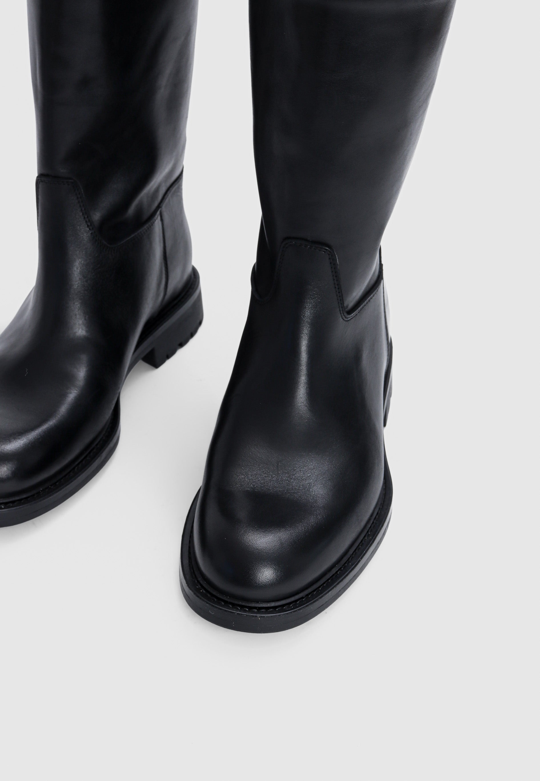 BUKELA Elia støvle leather black