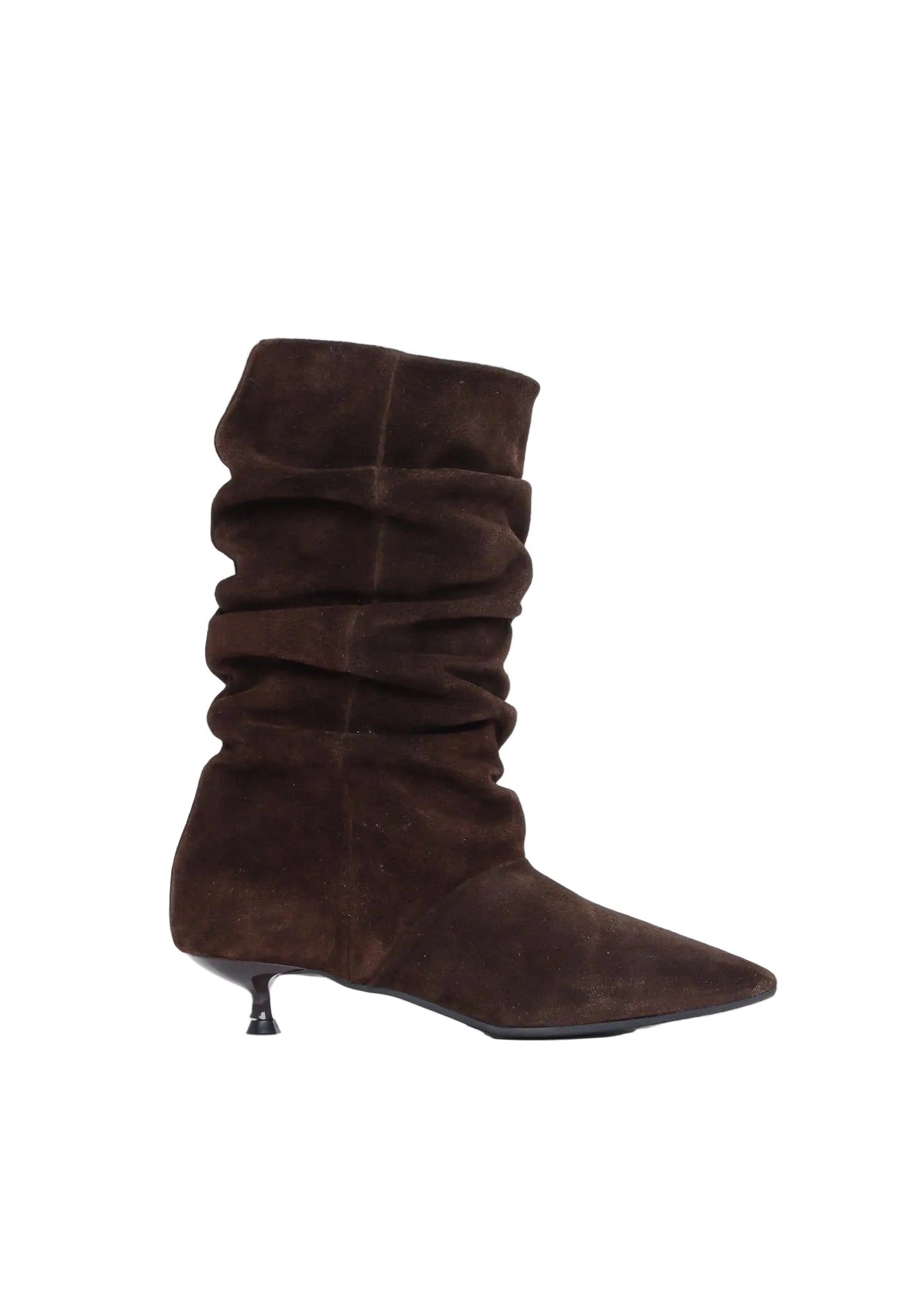BUKELA Nola støvle suede espresso