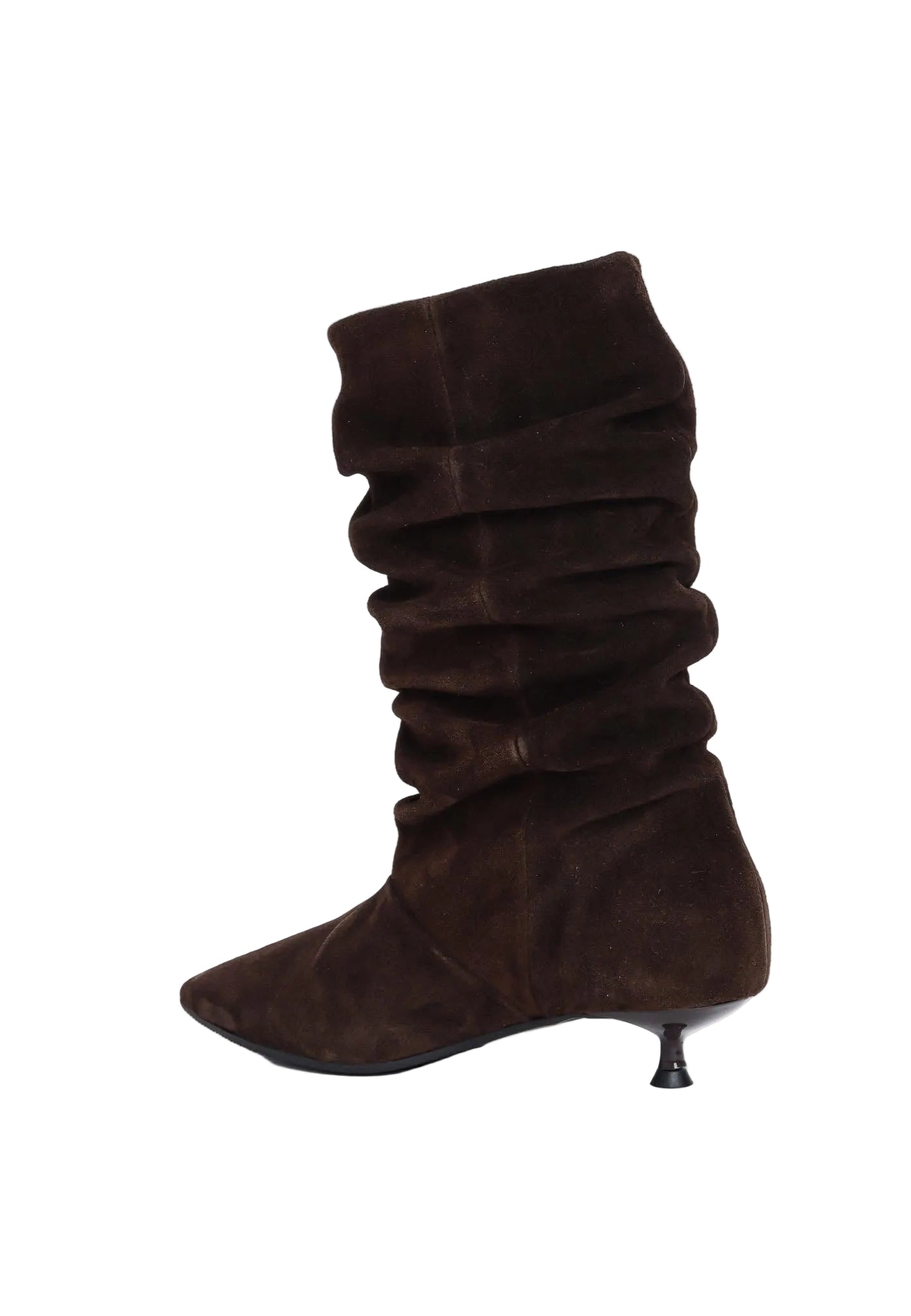 BUKELA Nola støvle suede espresso