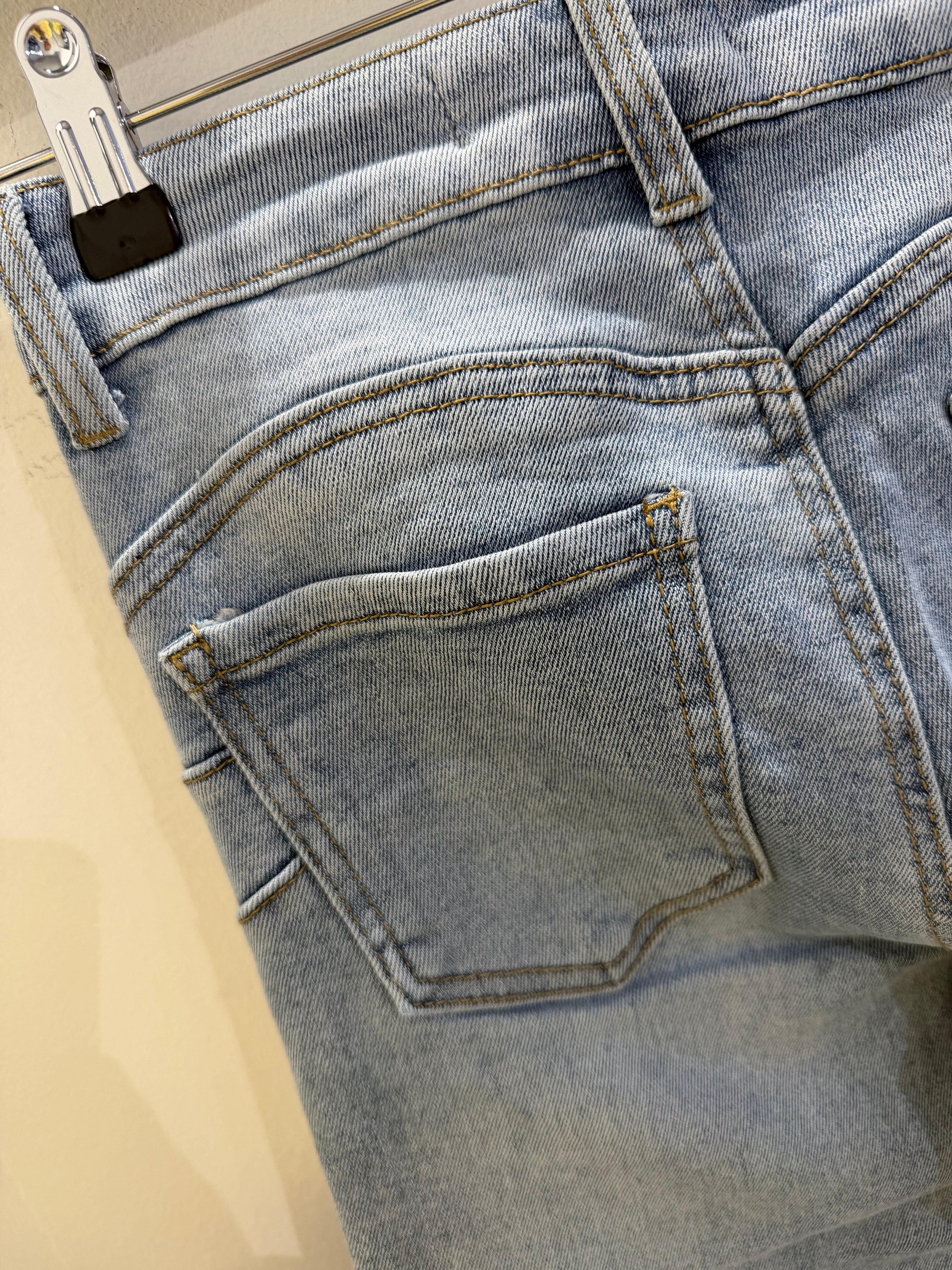 By Engbork DJ2621 jeans flare denim blue