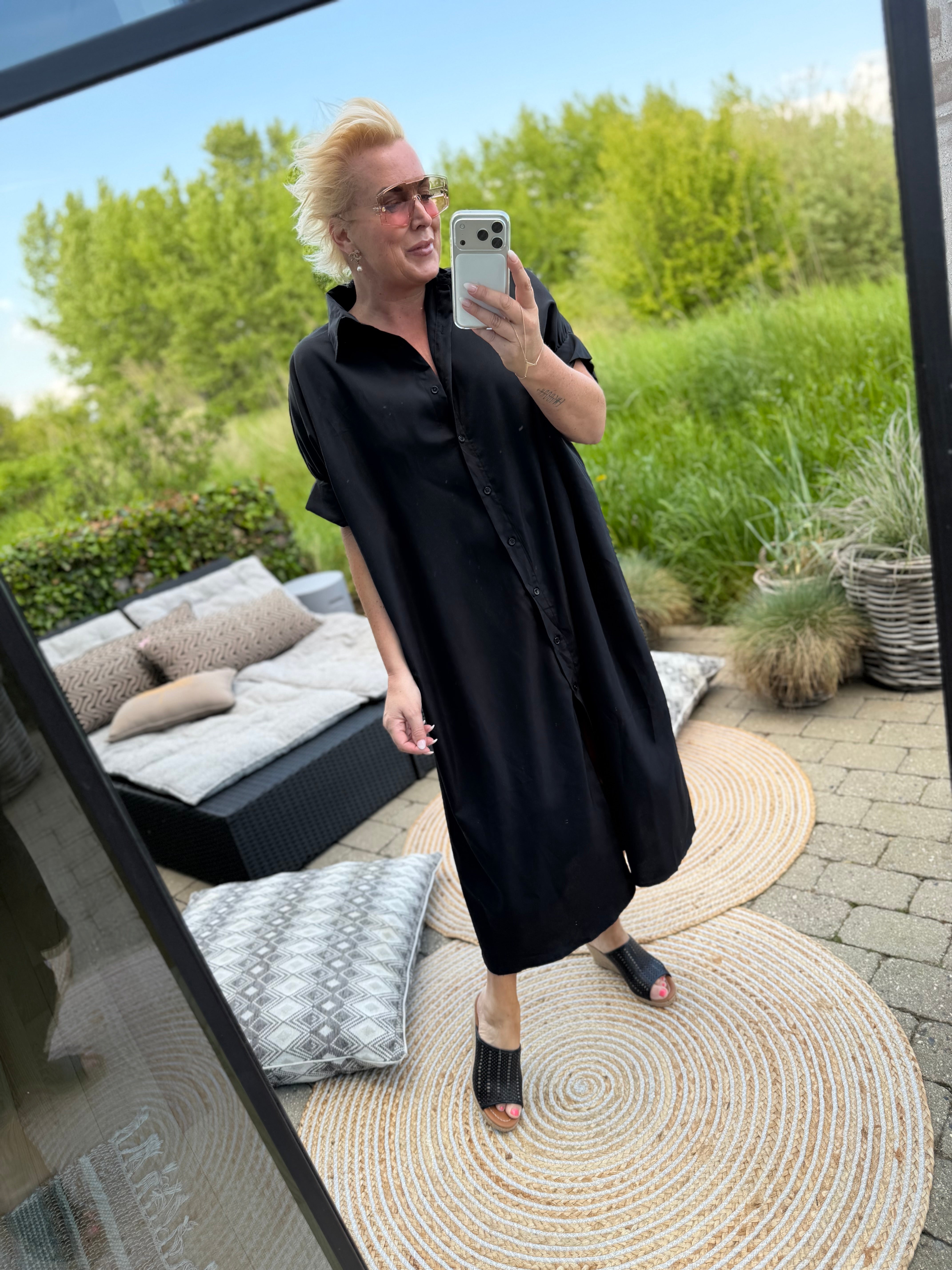 By Engbork Belle 9905 kjole lang black