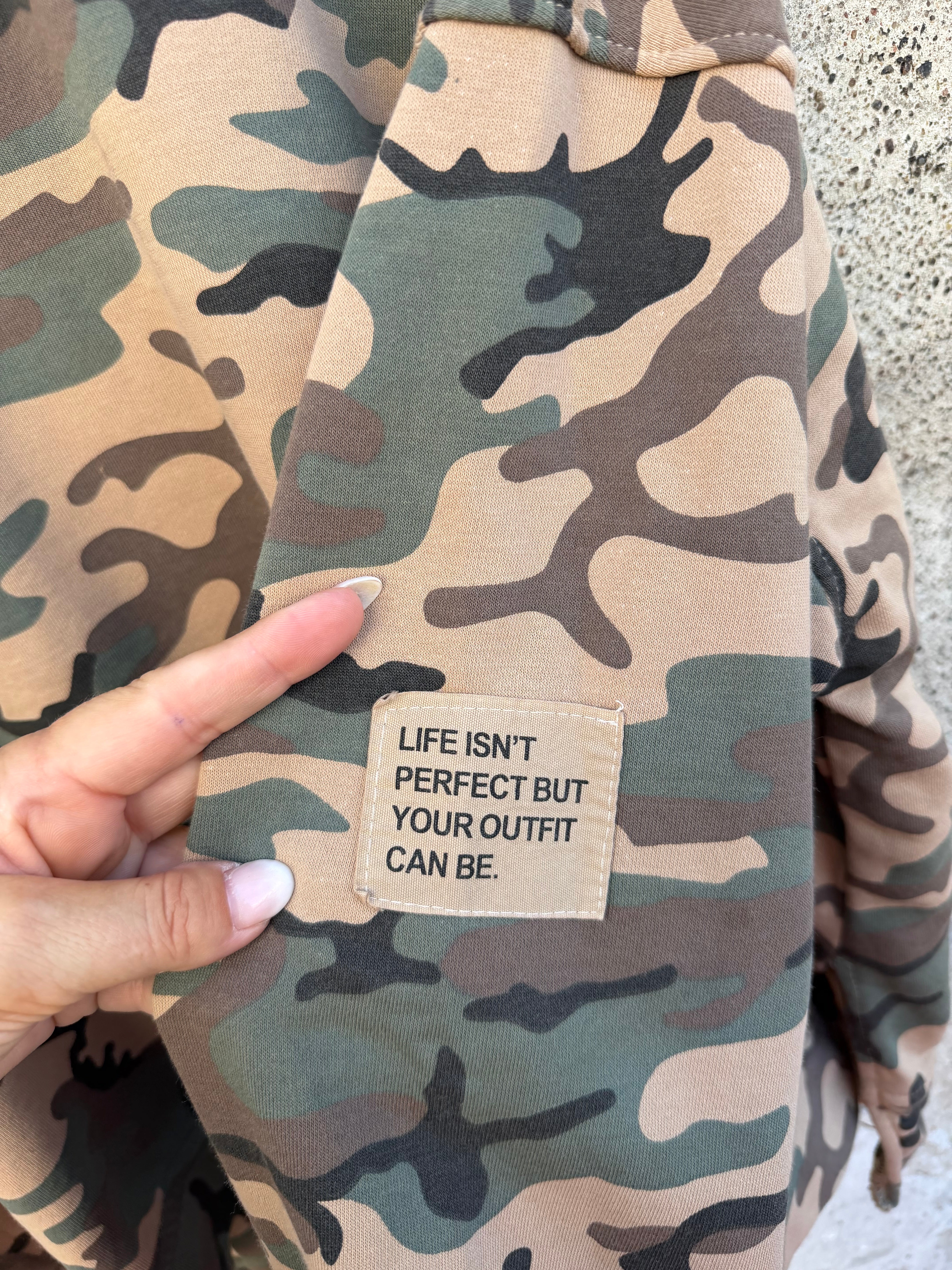 Boho Love B1413 sweat camoflage