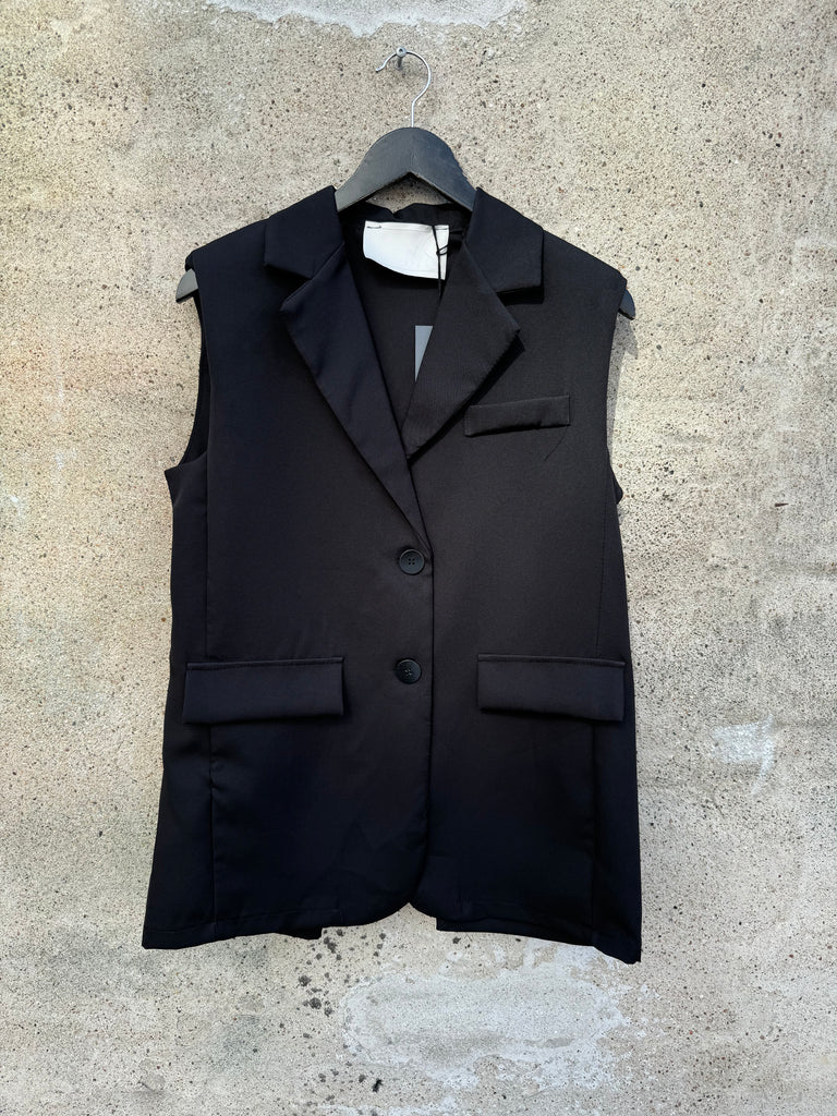 By Engbork Boggi blazer vest black