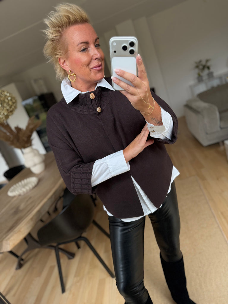 By Engbork Vega cardigan brown