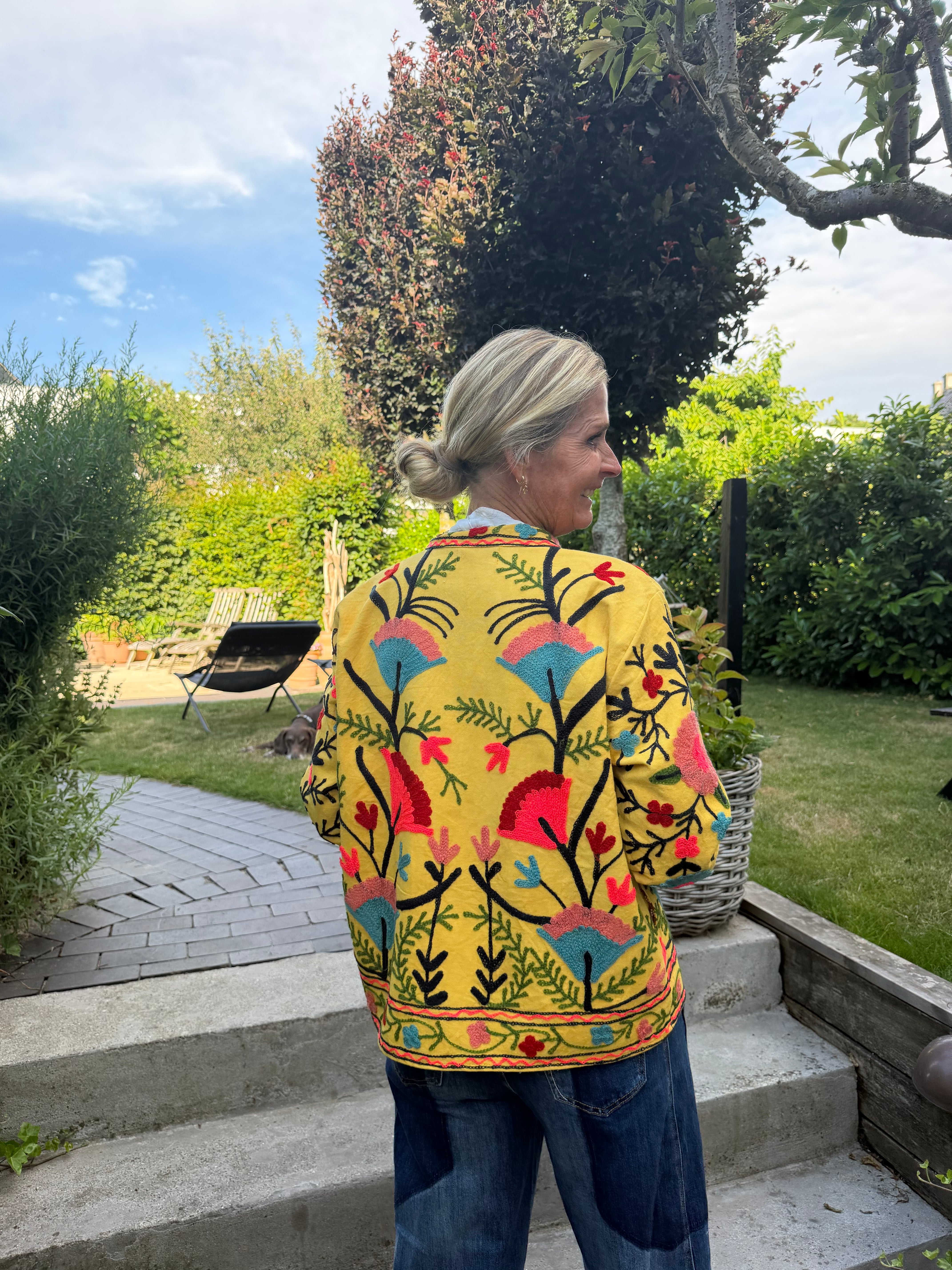 CABANA Living Paloma jacket short yellow