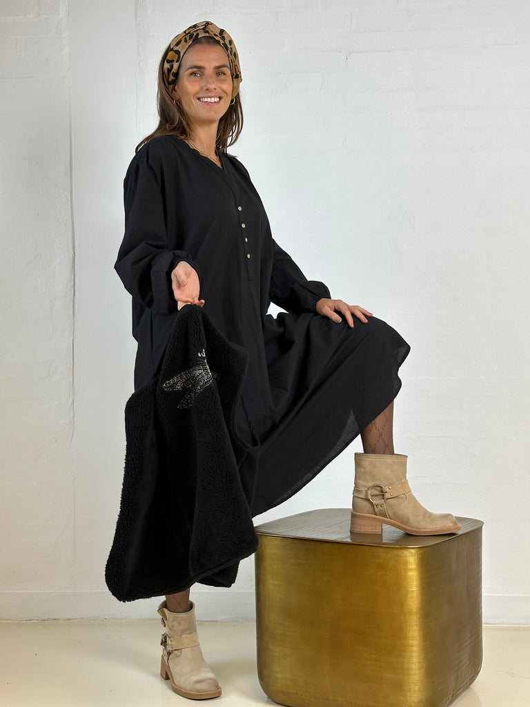 Gaspar 2510713 Kenya dress black