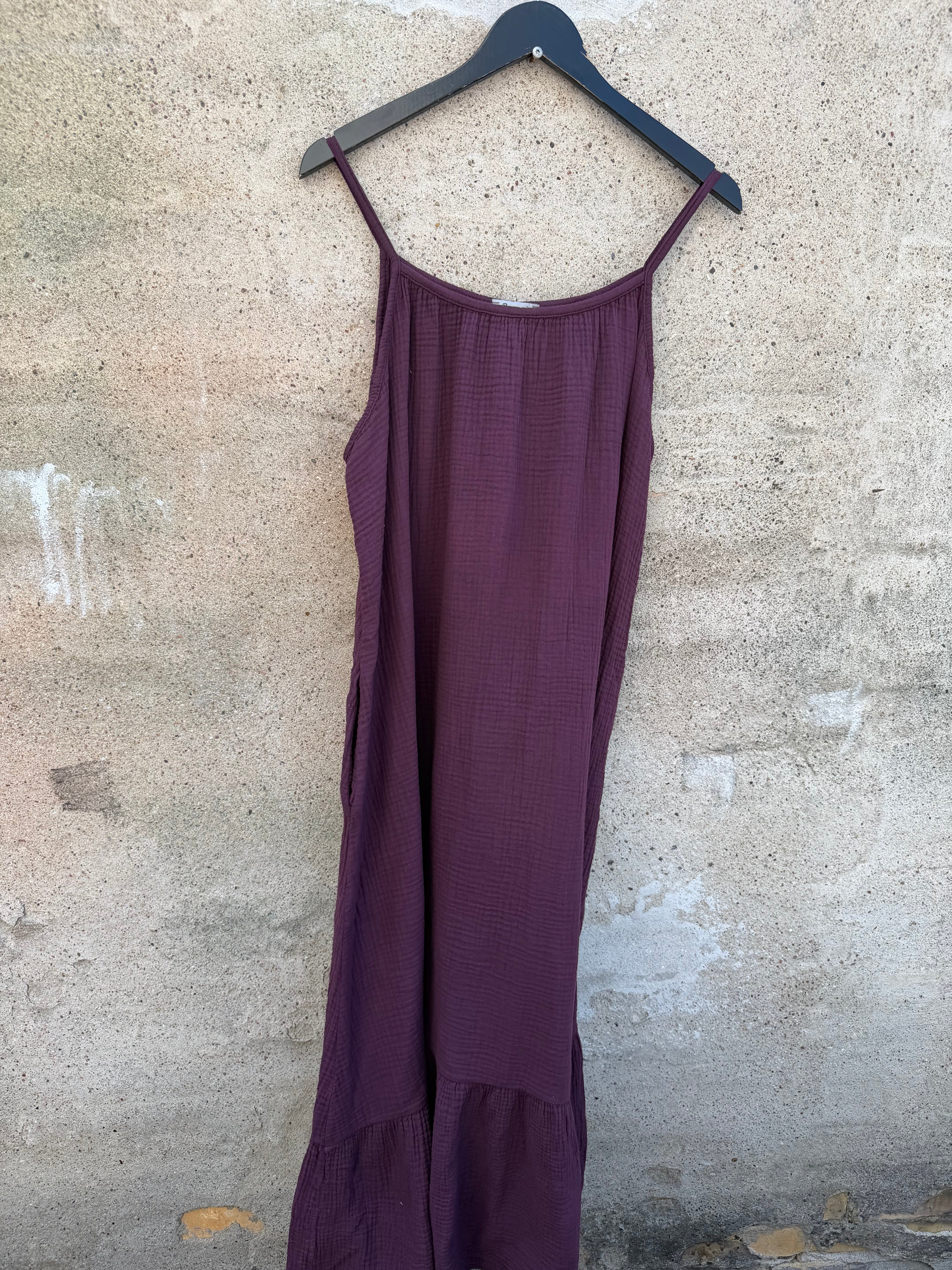 By Engbork Nelly dress dusty aubergine