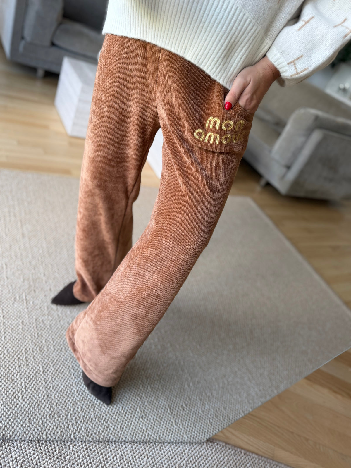 By Engbork Mon Amour pants fudge