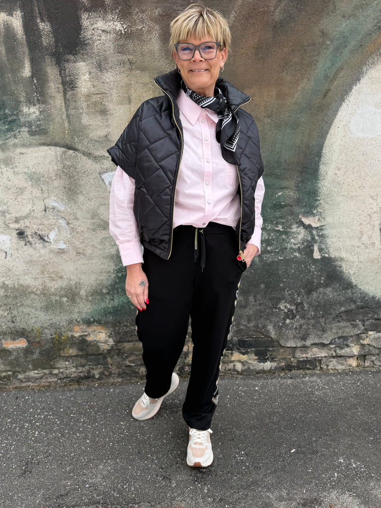 By Engbork heart pants black