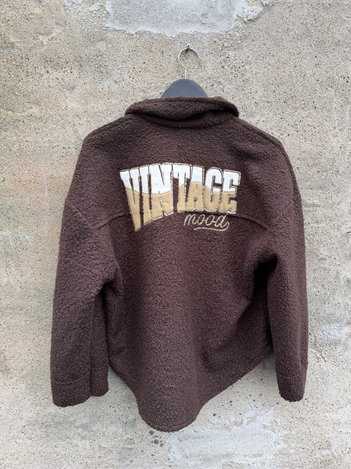 Filippa teddy jacket Vintage brown