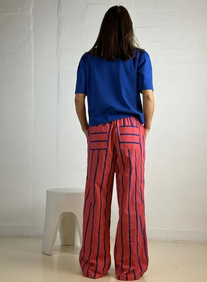 Gaspar 2601905 Honolulu pink stripe