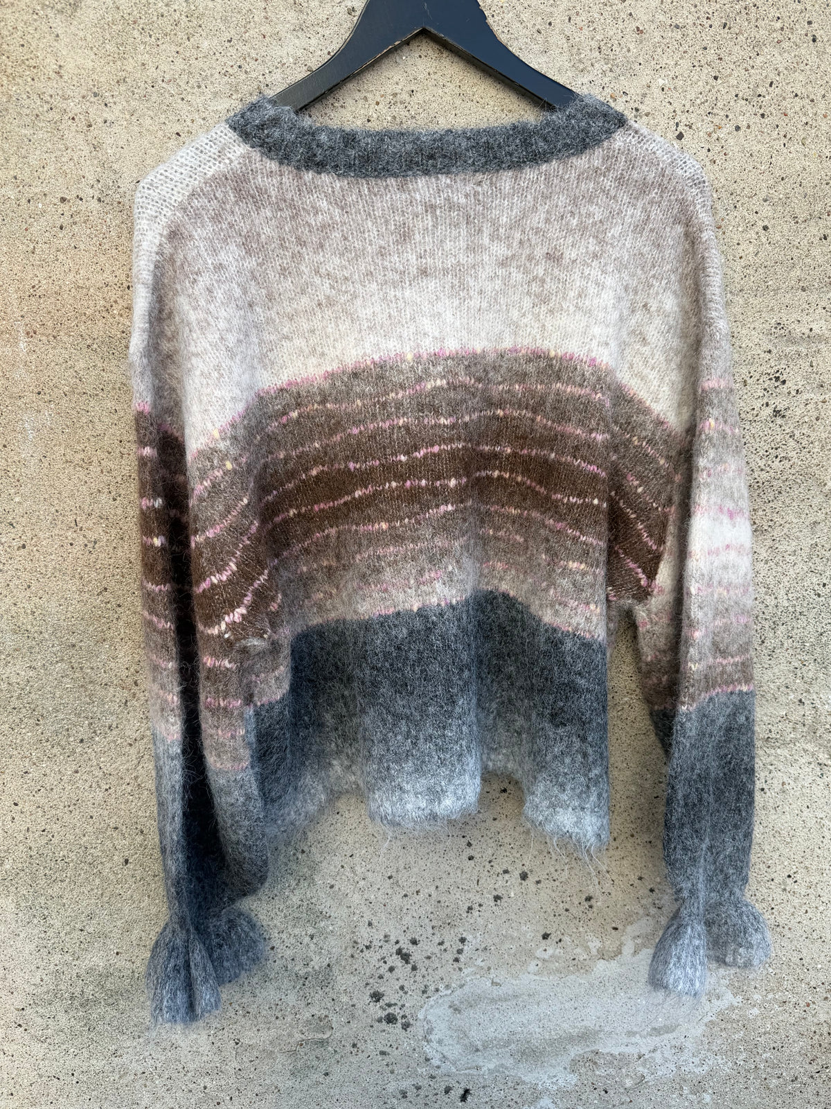LECOCO 35288 Maja cardigan coffee