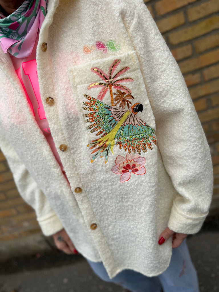 By Engbork palma skjorte mix offwhite