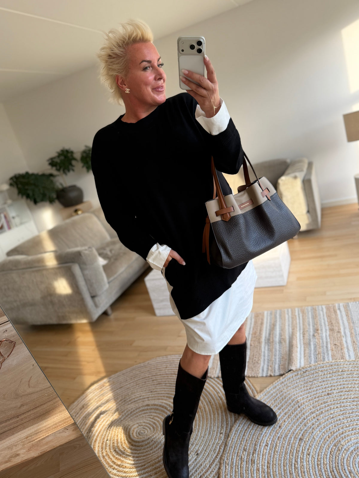 Costamani 2608606 Dagmar shirt dress black