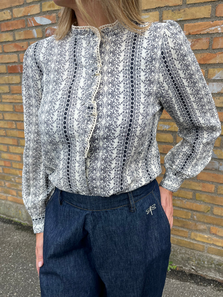 LECOCO 34950 skjorte navy