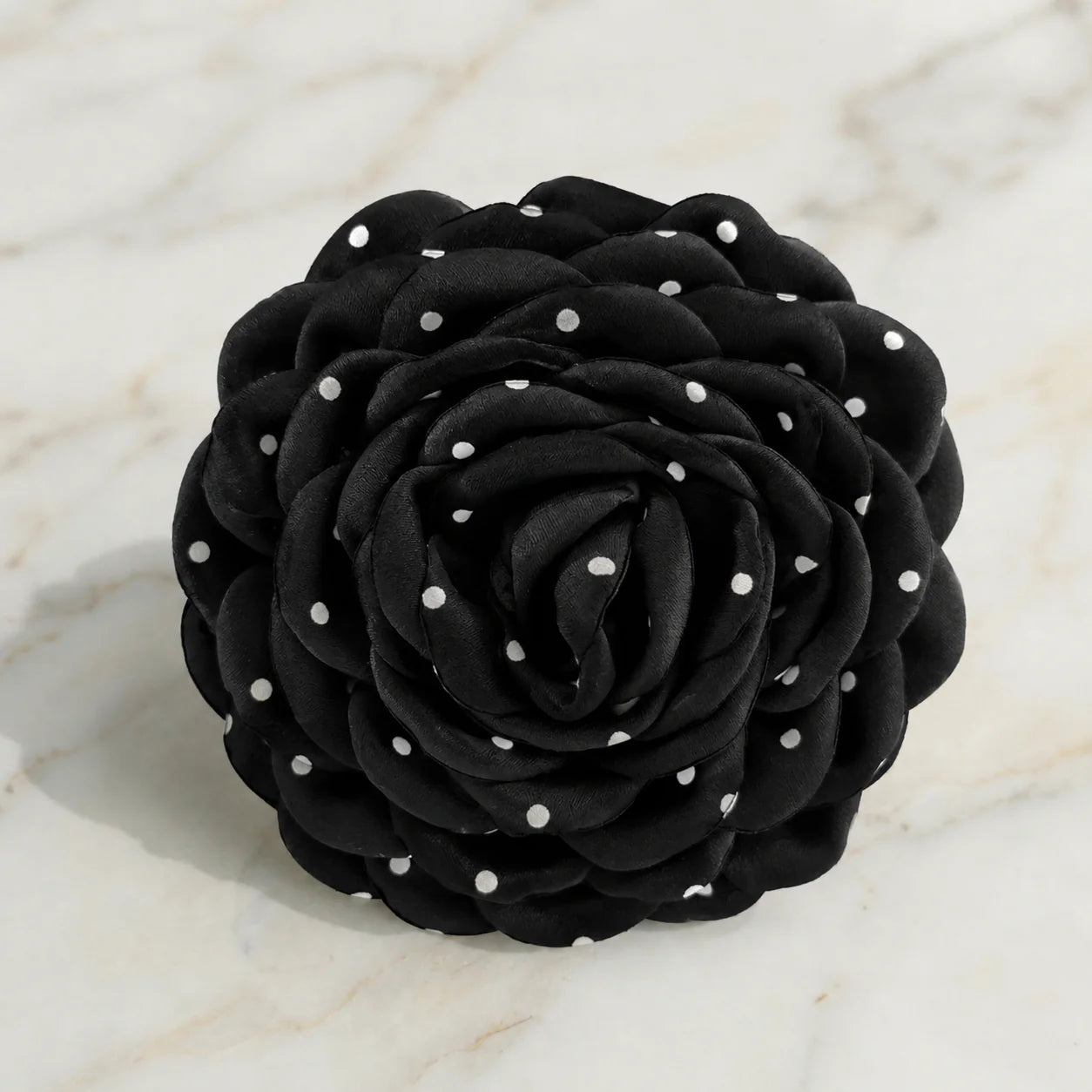 Namiso Hana rose hårspænde big DOT black