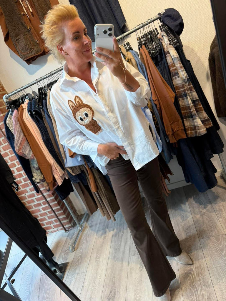 Boho Love B1286 skjorte La Bubu white