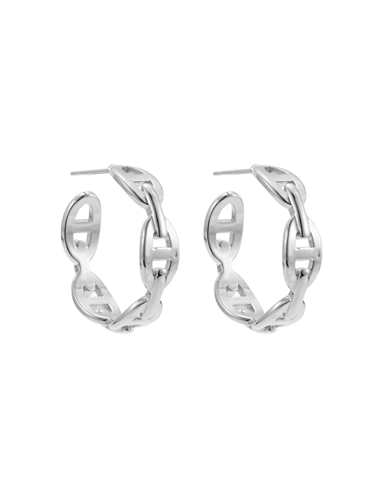 By Jolima Chain Celine hoops S