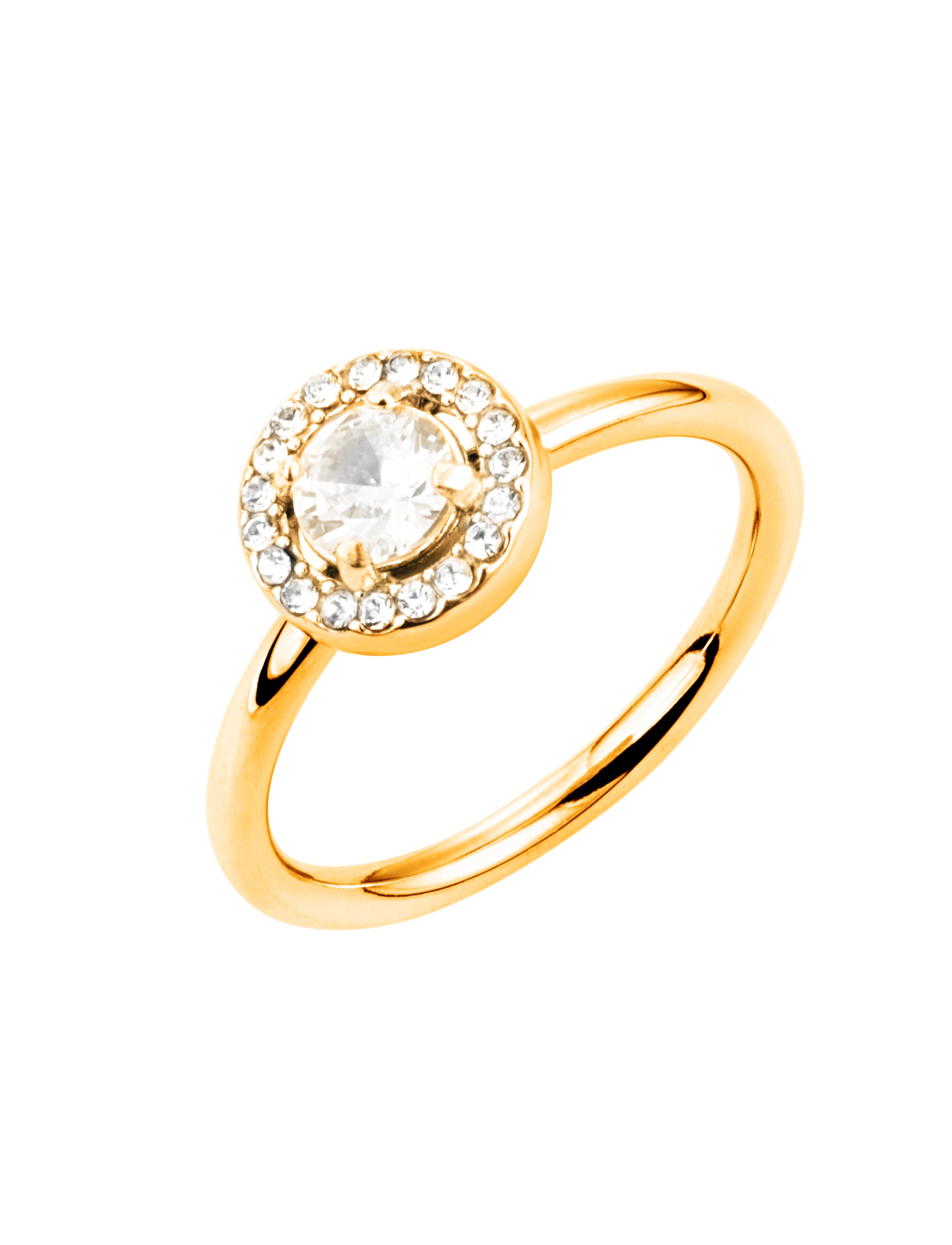 By Jolima Halo crystal ring G