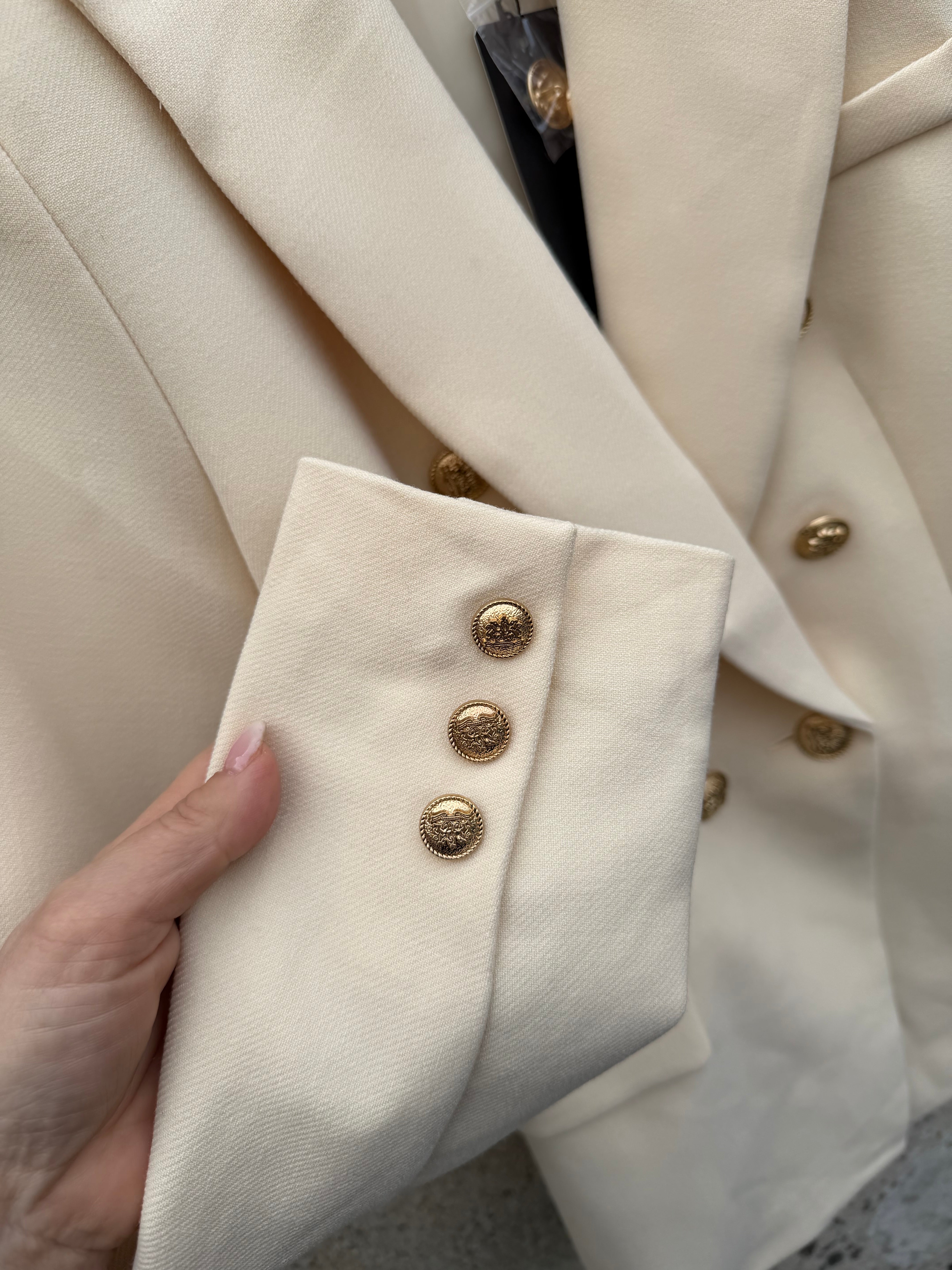 By Engbork Aubin blazer cream