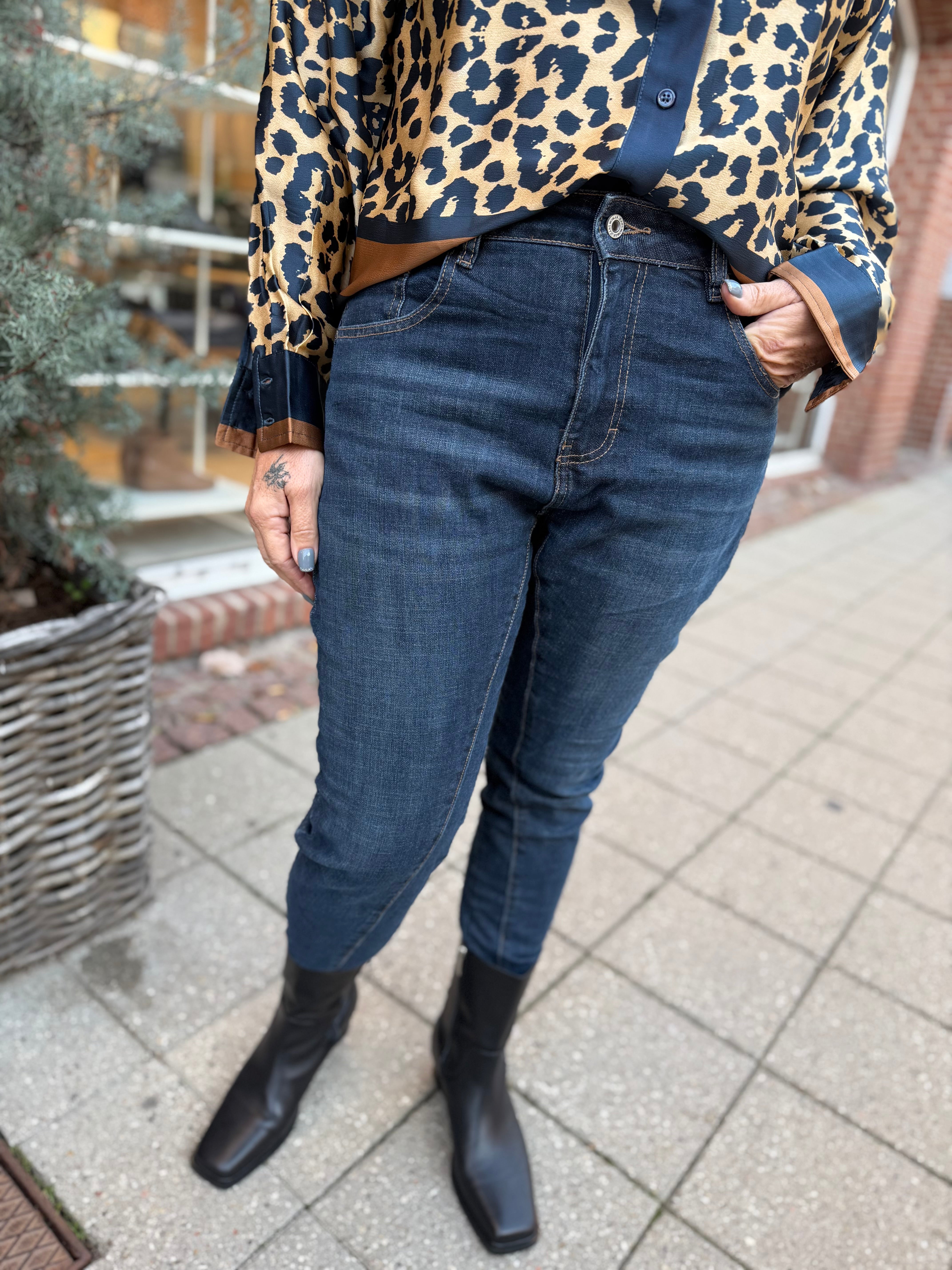 Boho Love B1294 jeans denim dark