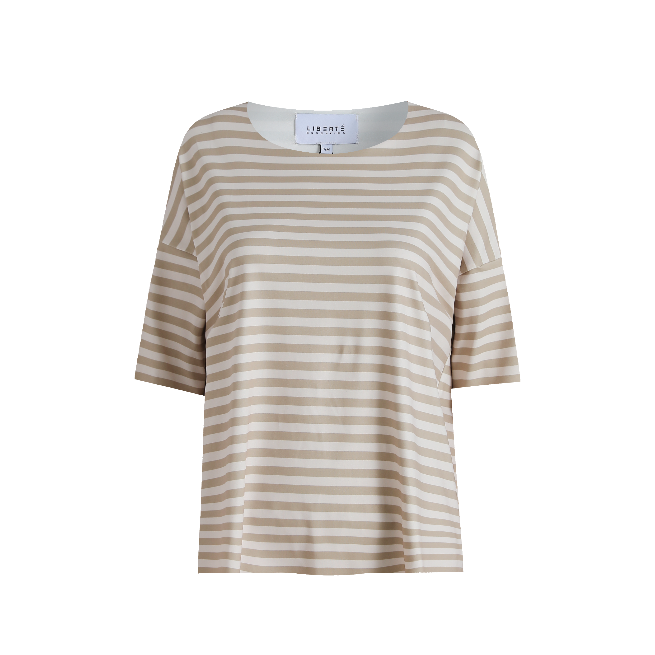 Liberte 9519 Alma T-shirt stripe ivory