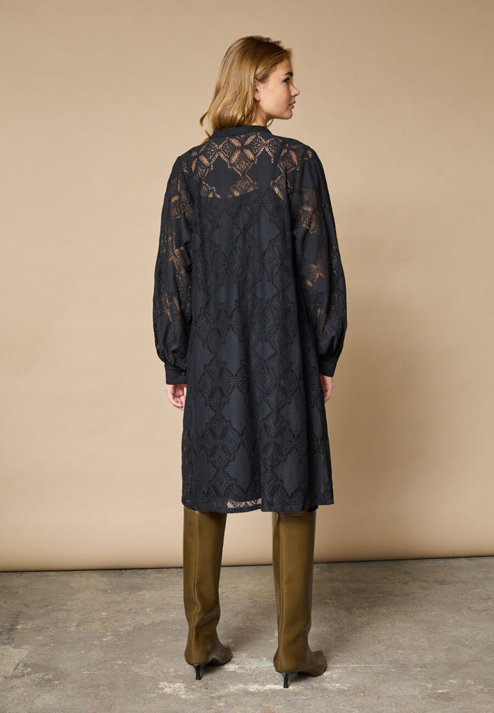 Love & Divine love1453 lace dress black