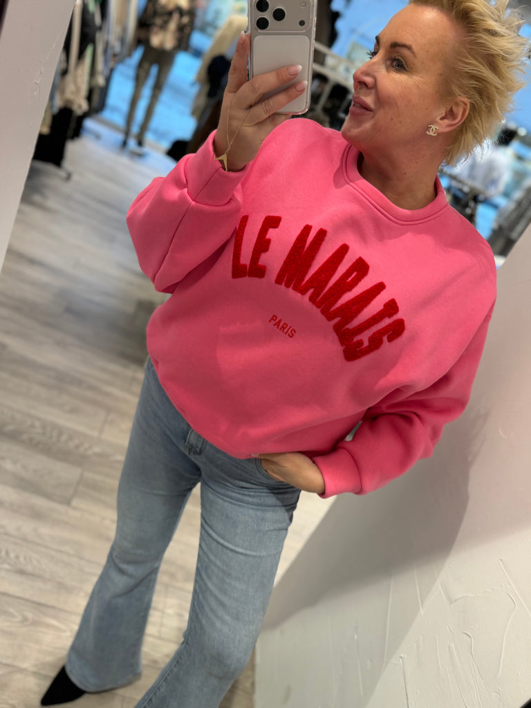 By Engbork Le Marais sweat pink