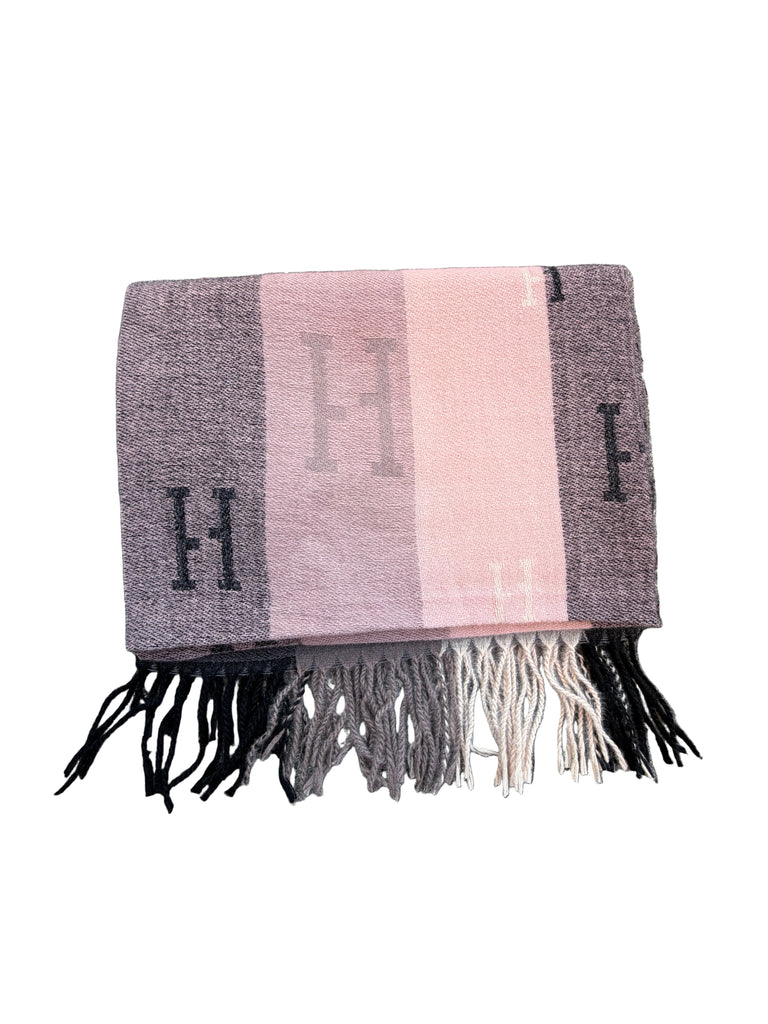 Tørklæde 0253-02 H letter rose