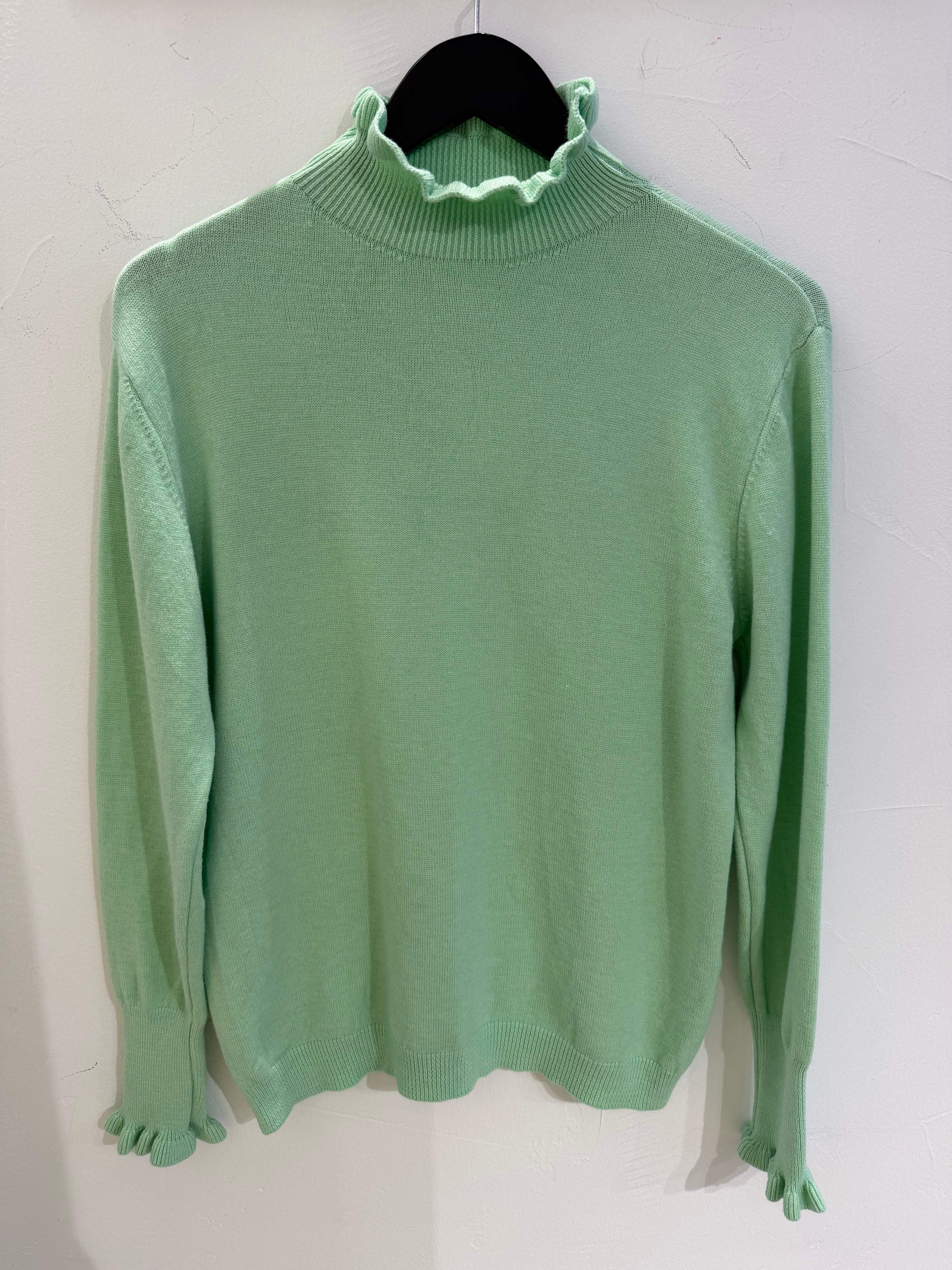 By Engbork Lovelies strik frill mint