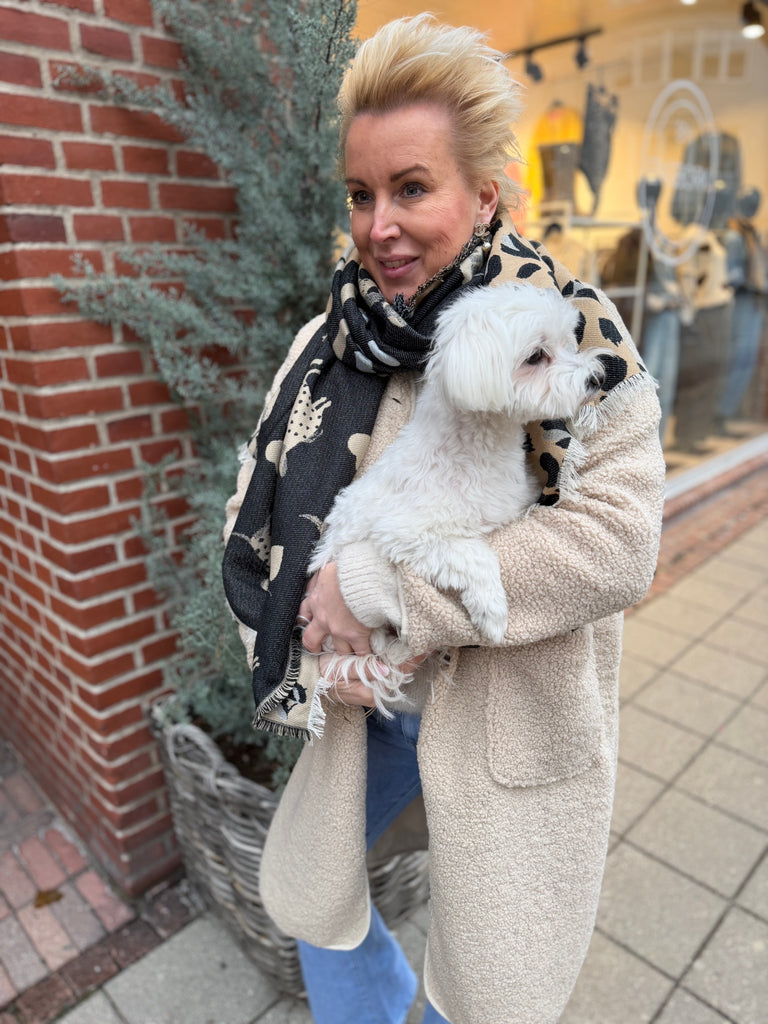 By Engbork DOG scarf sand