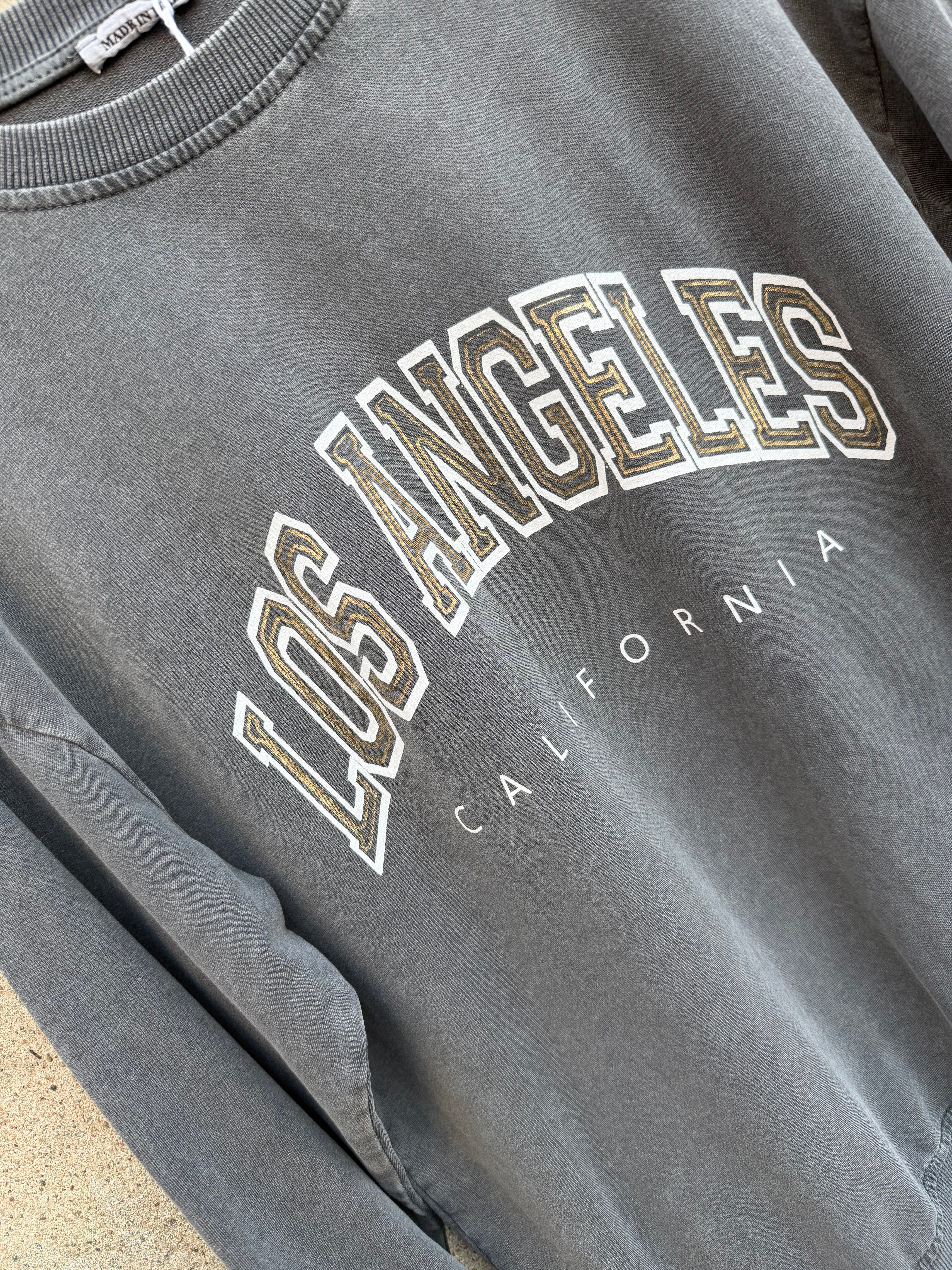 By Engbork Los A sweat blouse grey