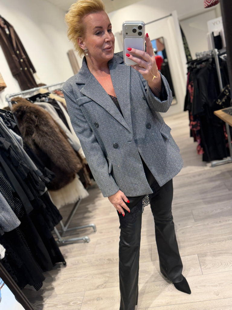 Qnuz 9232 blazer bling grey
