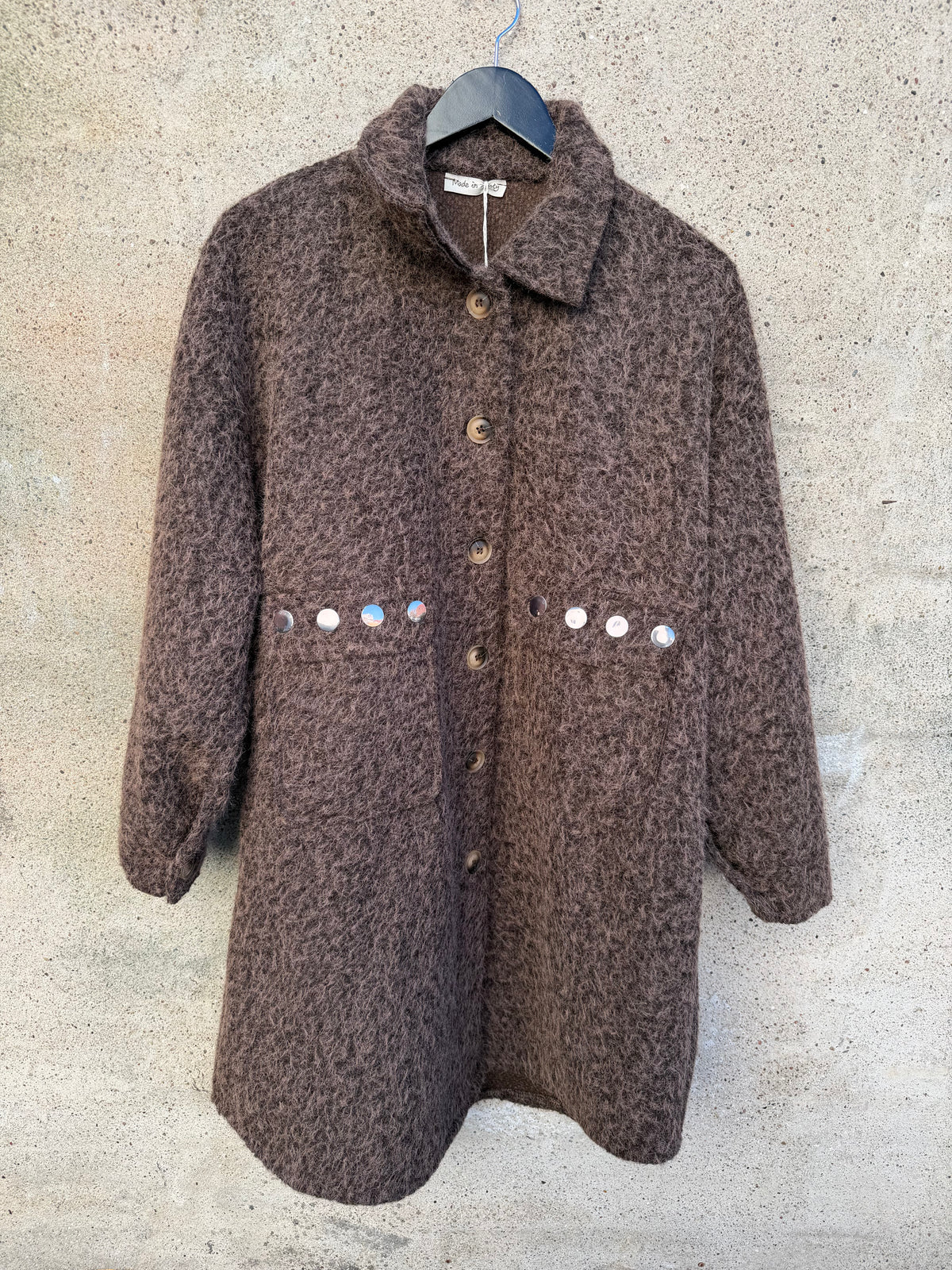 Birna jacket pockets brown