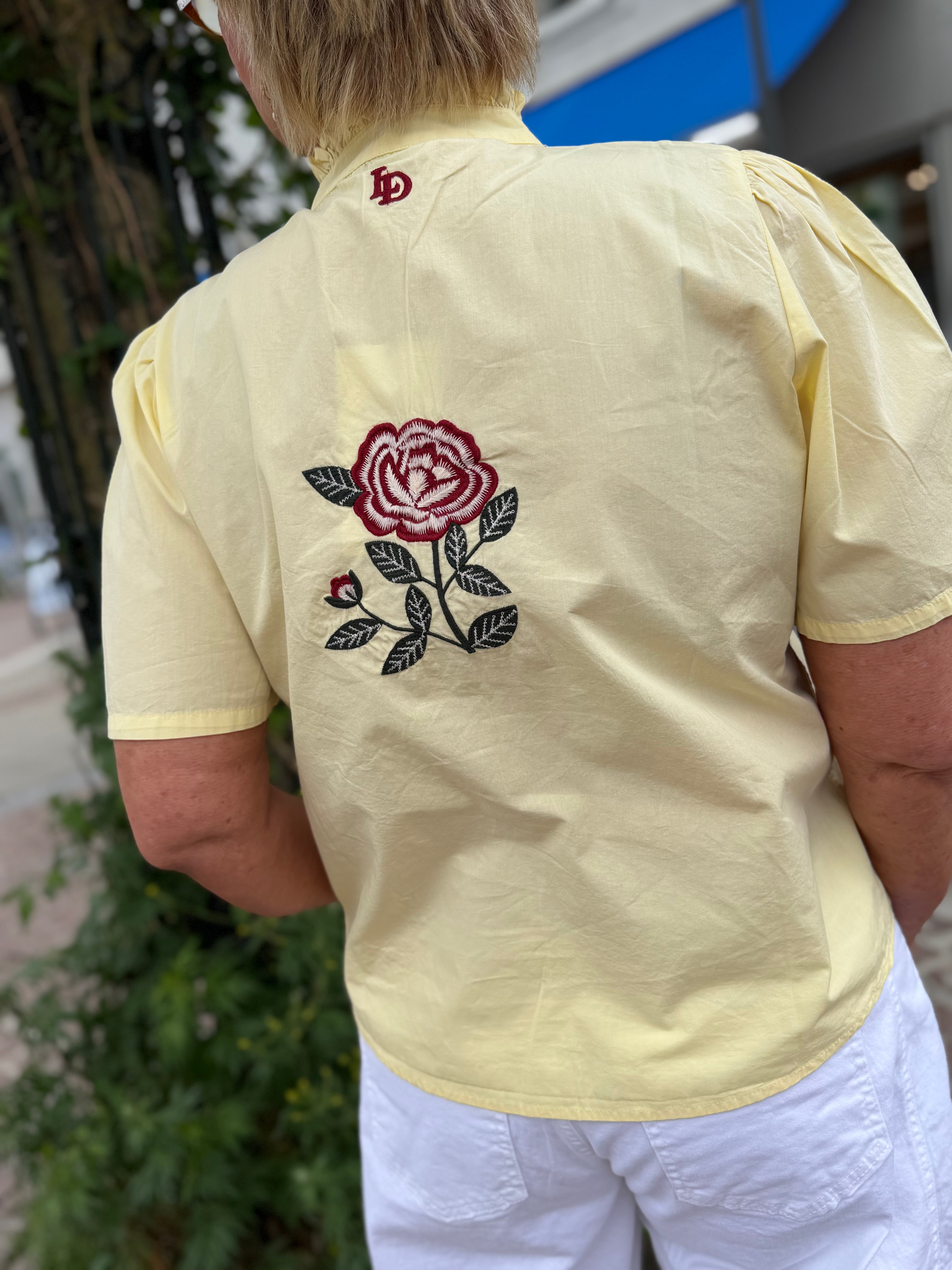 Love & Divine love1531 shirt yellow