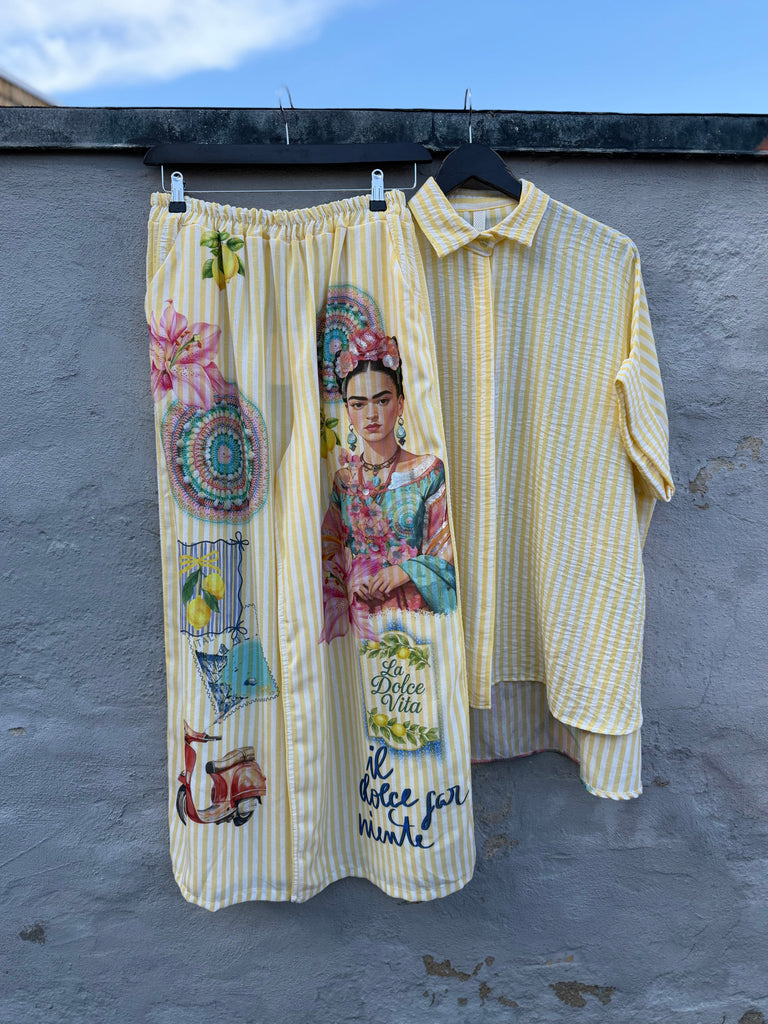 By Engbork Frida pants stripe