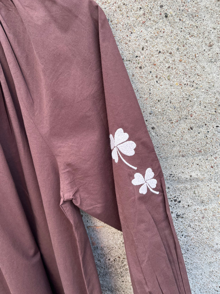 WAUW The good luck dress chocolate