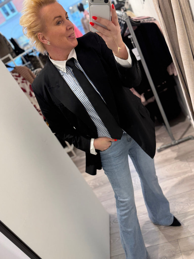 By Engbork LONG slips black