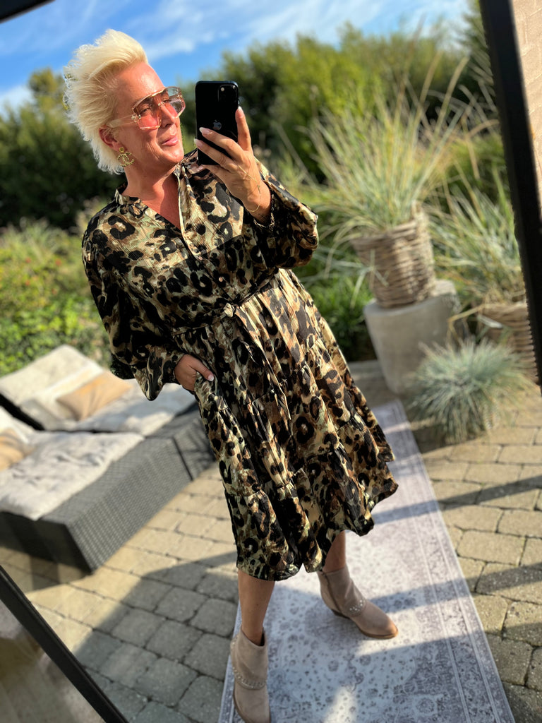 Gaspar 2507710 Rimini camo kjole